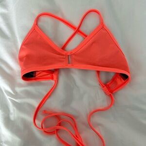 Jolyn Vent papaya bikini top size small